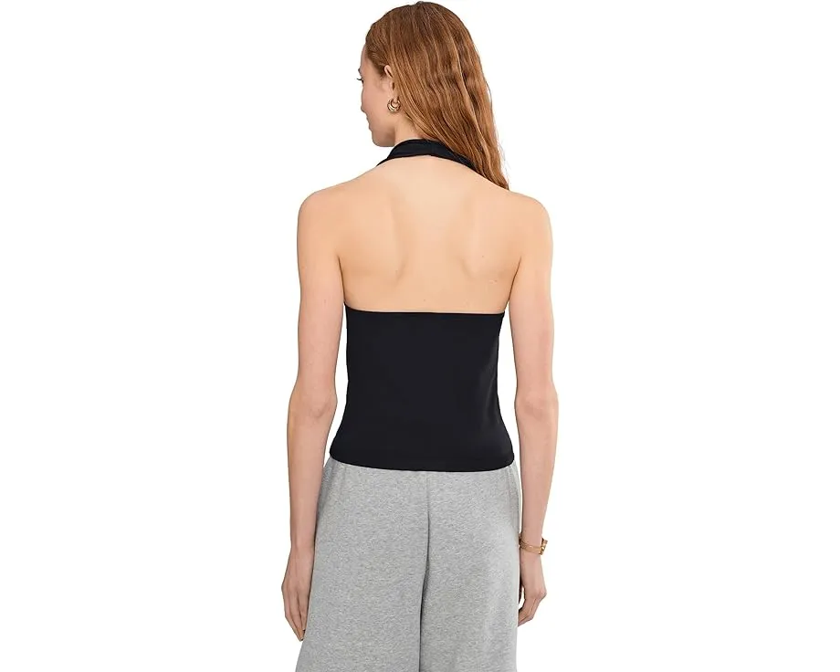 Халтер Round Two от Free People из хлопка с ажурной вязкой