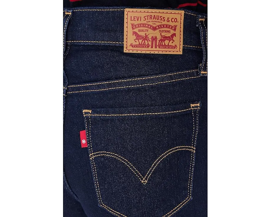 Джинсы Levi's 318 Seamed Wide Leg с рельефными швами и широкими штанинами