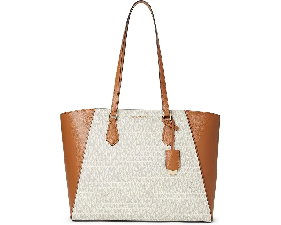 Сумка-тоут MICHAEL Michael Kors Taryn Large с верхней молнией и несколькими карманами