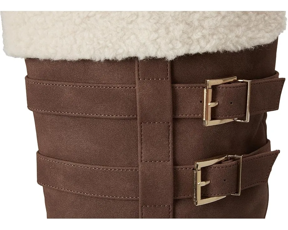 Ботинки Journee Collection Alyza с меховым воротником и застежками