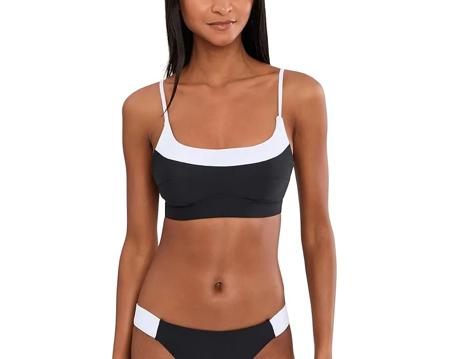 Спортивный топ BECCA Cara с квадратным вырезом и регулируемыми бретелями