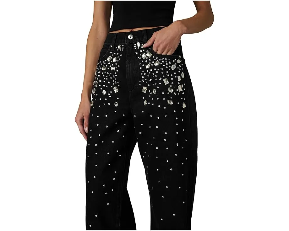 Джинсы The Harlowe Stone Embellished от Joe's Jeans с декором из кристаллов