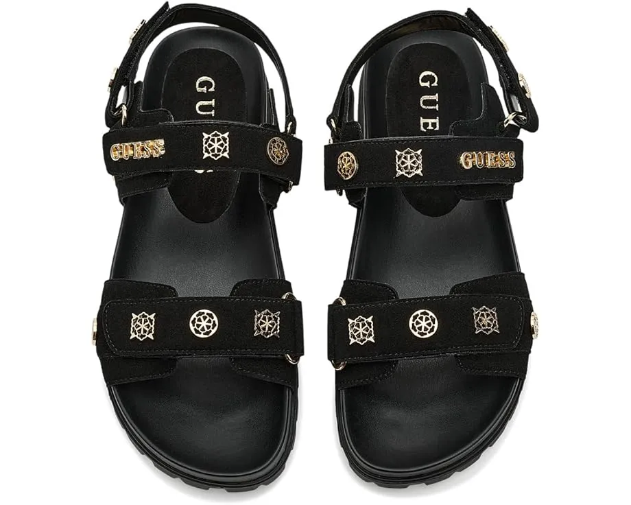 Сандалии GUESS Florizi на платформе с застежкой велкро