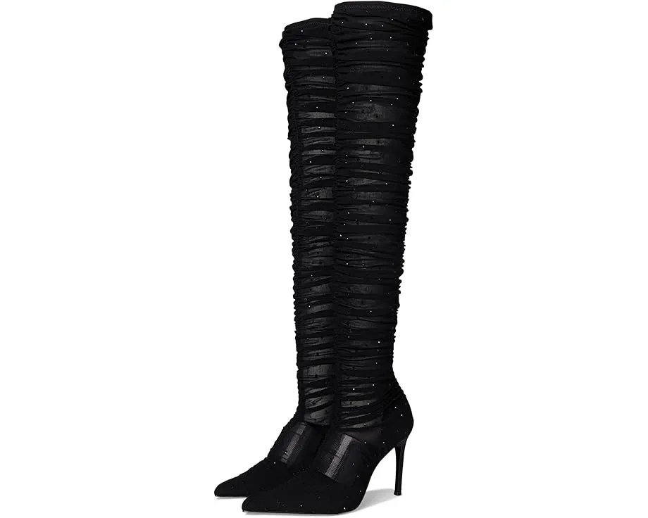 Ботильоны Steve Madden Rashida с острым носком и высоким каблуком из дышащей сетки