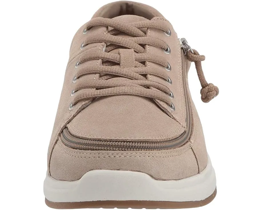 Кроссовки BILLY Footwear Comfort Suede Lo на молнии с верхом из замши