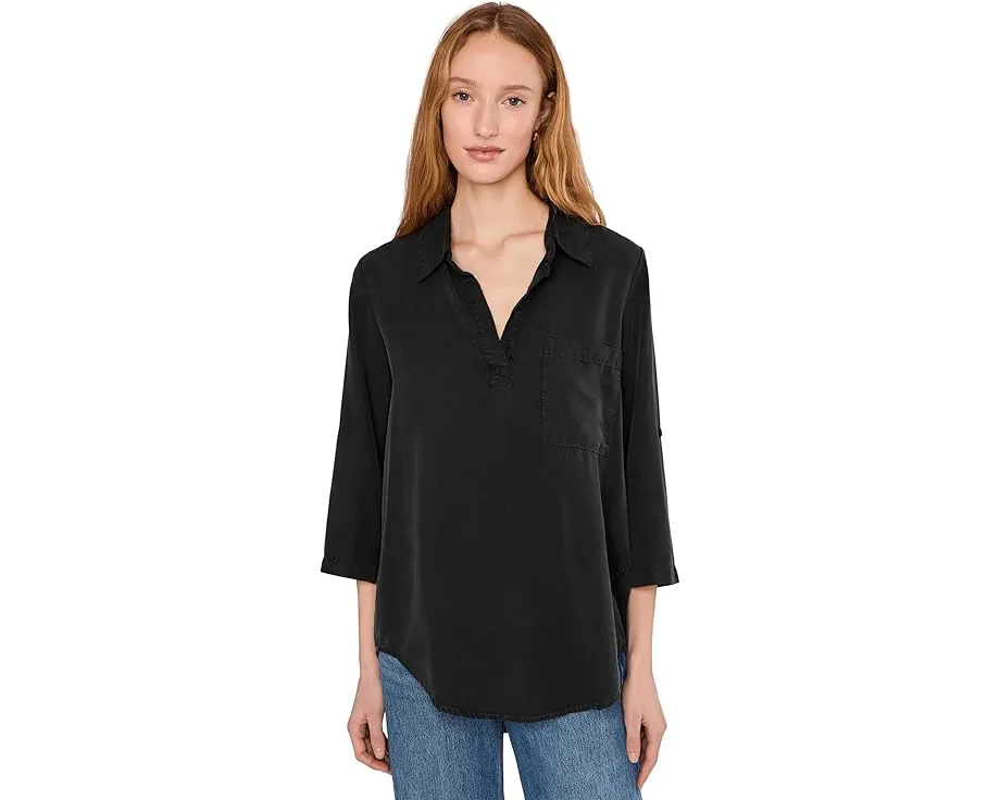 Туника Mod-o-doc с отворотами на рукавах и накладным карманом