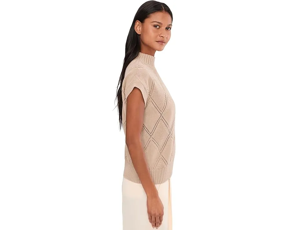 Топ Keffin с расслабленным кроем и воротником стойкой от Varley