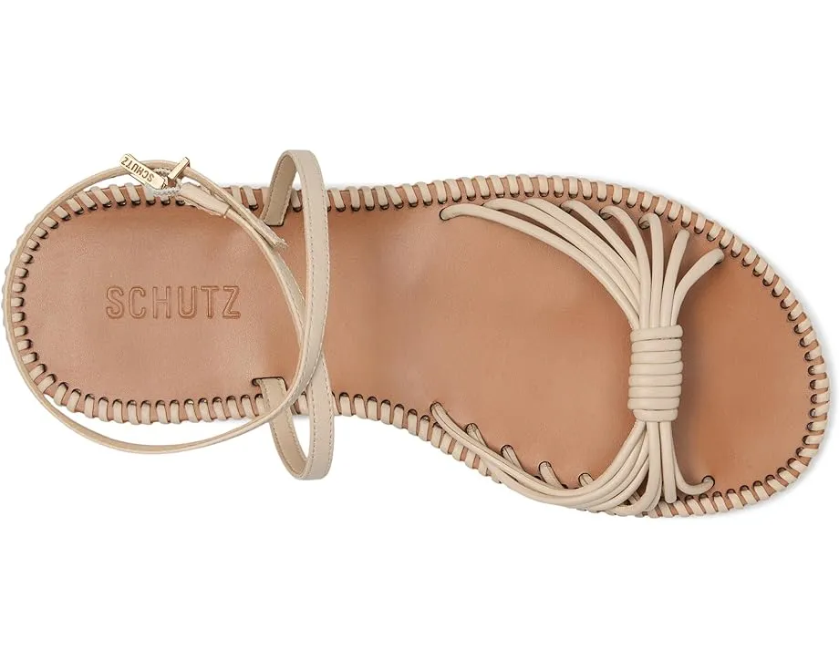 Лодочки Schutz Livia с открытым мысом и ремешком на щиколотке