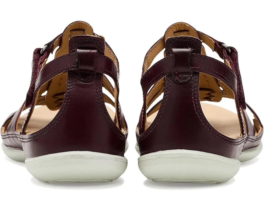 Гладиаторские сандалии ECCO Flash Huarache из мягкой кожи с регулируемой лямкой на щиколотке