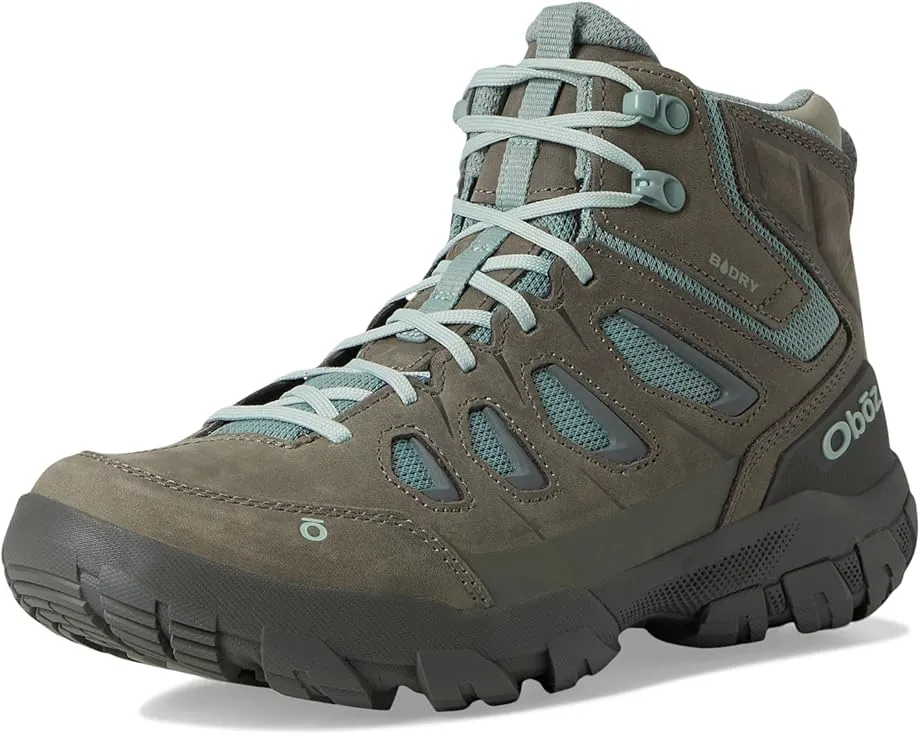 Ботинки Oboz Sawtooth X Mid B-DRY с цепкой подошвой и амортизирующей межподошвой