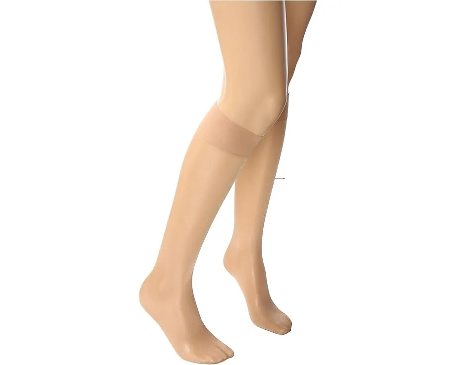 Гольфы Wolford Satin Touch 20 с широкой мягкой резинкой