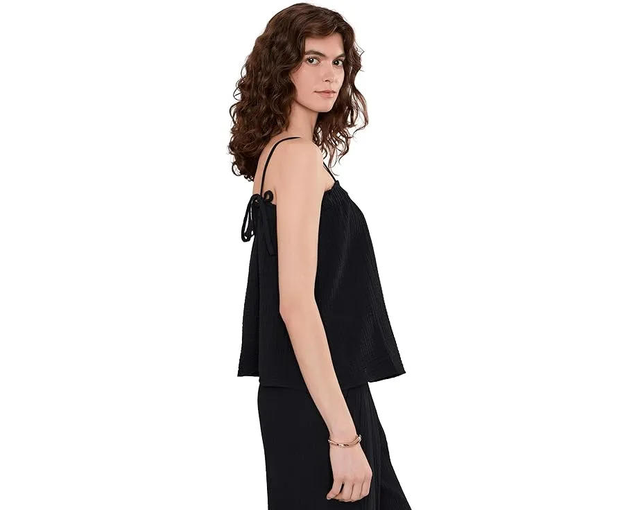 Топ-ками Eileen Fisher Organic Cotton Lofty Gauze черный