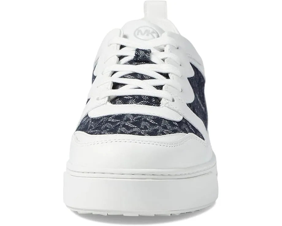 Кроссовки Michael Kors Baxter из кожи с перфорацией и прочной резиновой подошвой