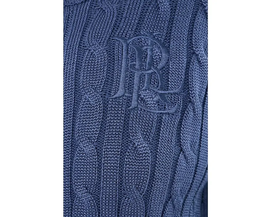 Кардиган Lauren Ralph Lauren Petite из хлопка с косами