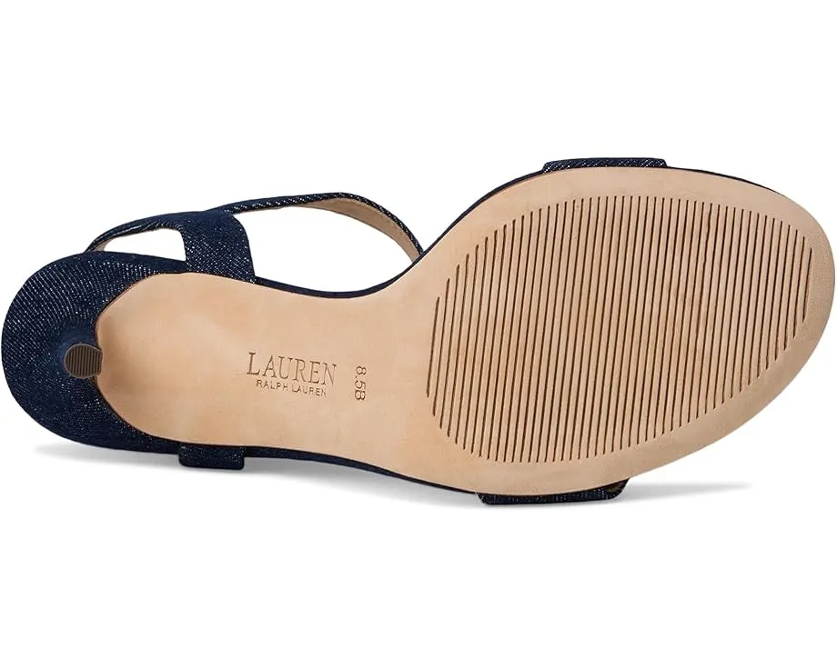 Босоножки LAUREN Ralph Lauren Gwen из денима на каблуке-стилете