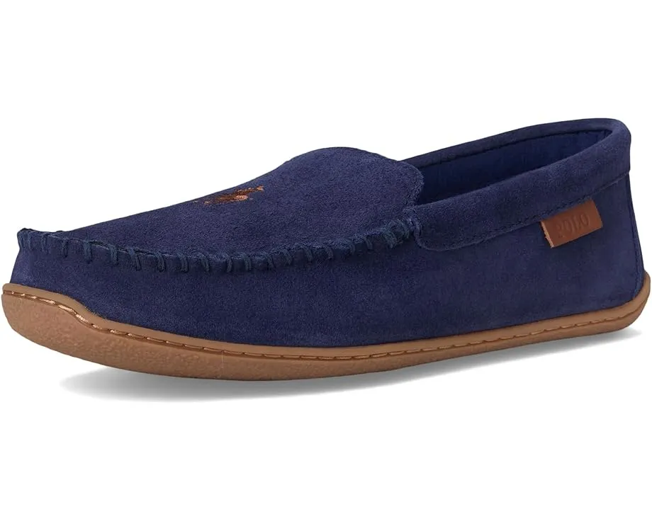 Тапочки-мокасины Polo Ralph Lauren Brenan Moc с подкладкой из искусственного меха и стелькой из пены с памятью