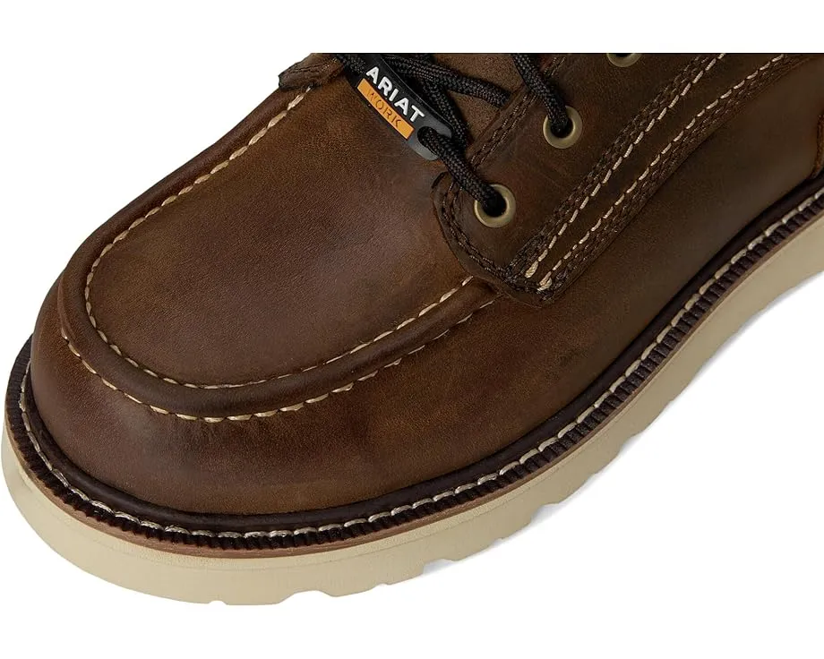 Водонепроницаемые рабочие ботинки Ariat Rebar Wedge Moc Toe 6" с мокасиновым носком