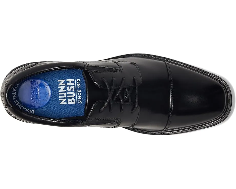 Туфли Nunn Bush Stark Cap Toe Oxford из кожи с мыском и памятью формы