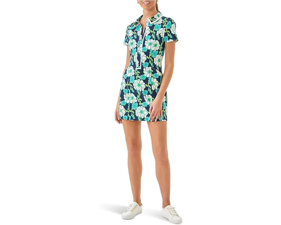 Платье для гольфа Lilly Pulitzer Kathy с короткими рукавами и защитой UPF 50+