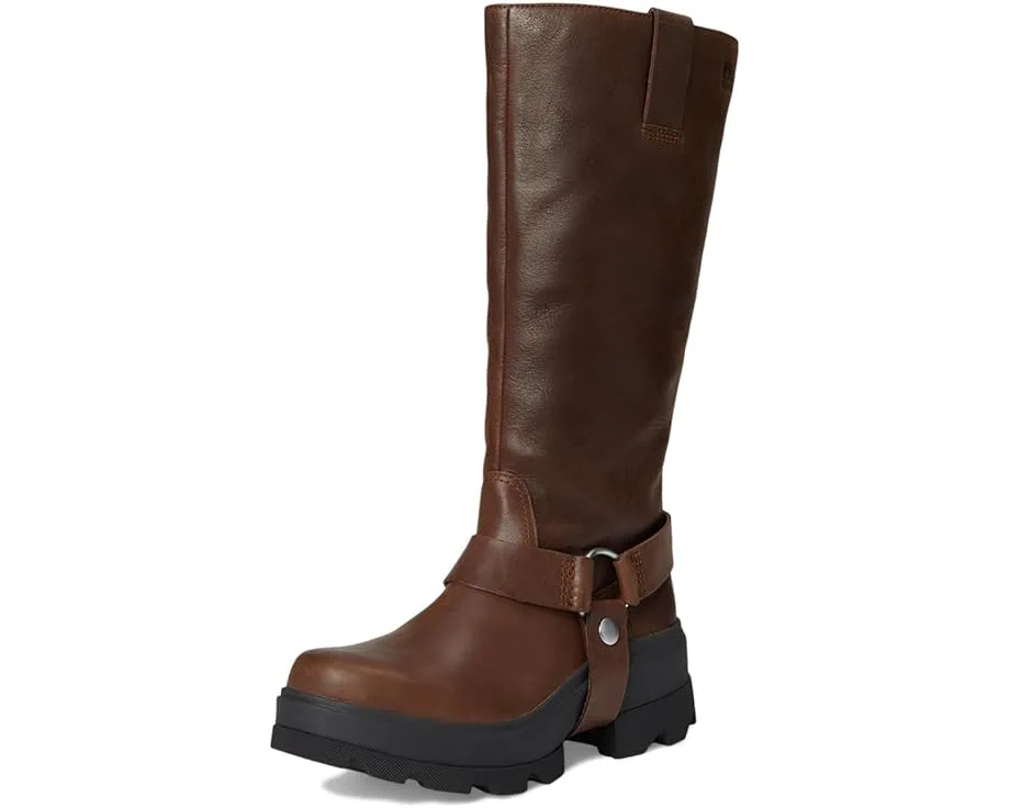 SOREL Ботинки Joan Frwd Tall до середины икры из кожи на массивном каблуке