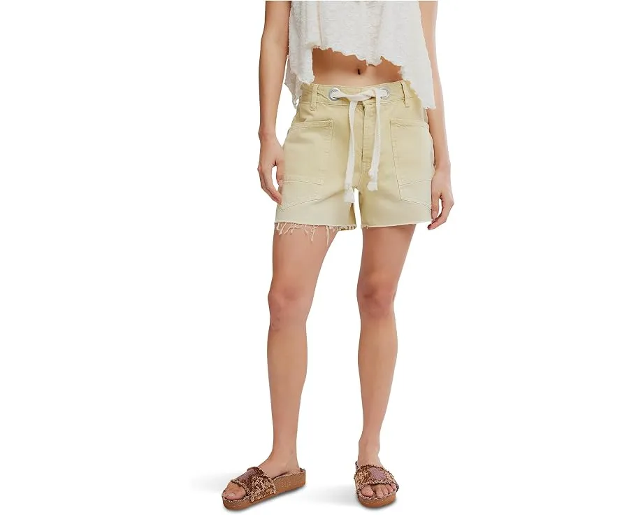 Шорты We The Free Moxie Barrel от Free People с заниженной талией и кулиской