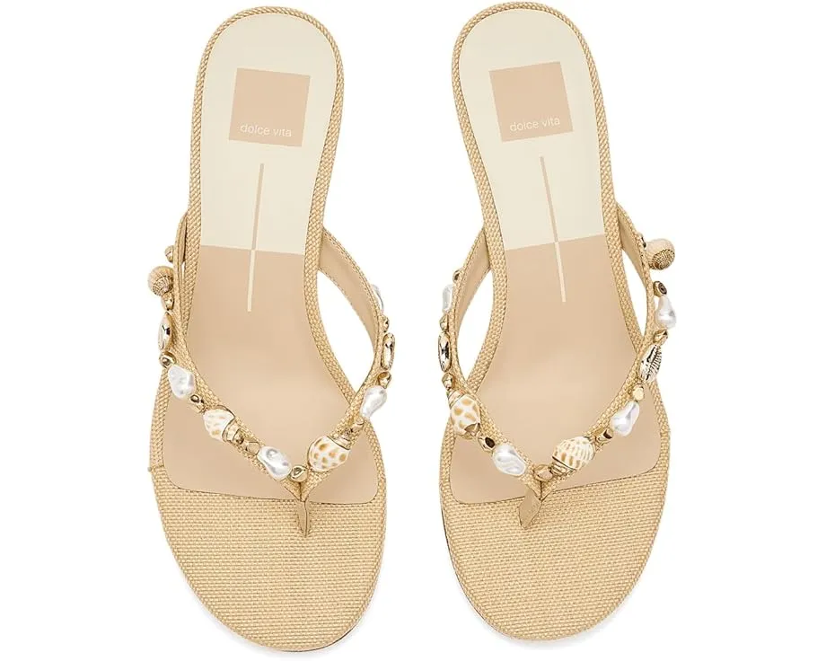 Сандалии Dolce Vita Daksie на шпильке с бисерными ремешками