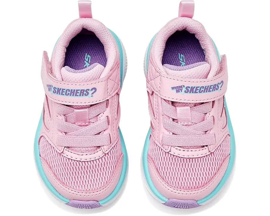 Детские кроссовки SKECHERS KIDS Go Run Elevate 2.0 с адаптивной застежкой и скрытым отделением