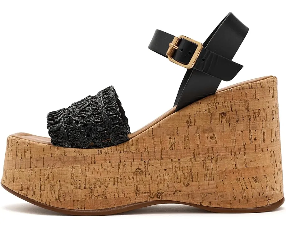 Босоножки Willow на платформе с плетеным верхом и регулируемым ремешком Seychelles