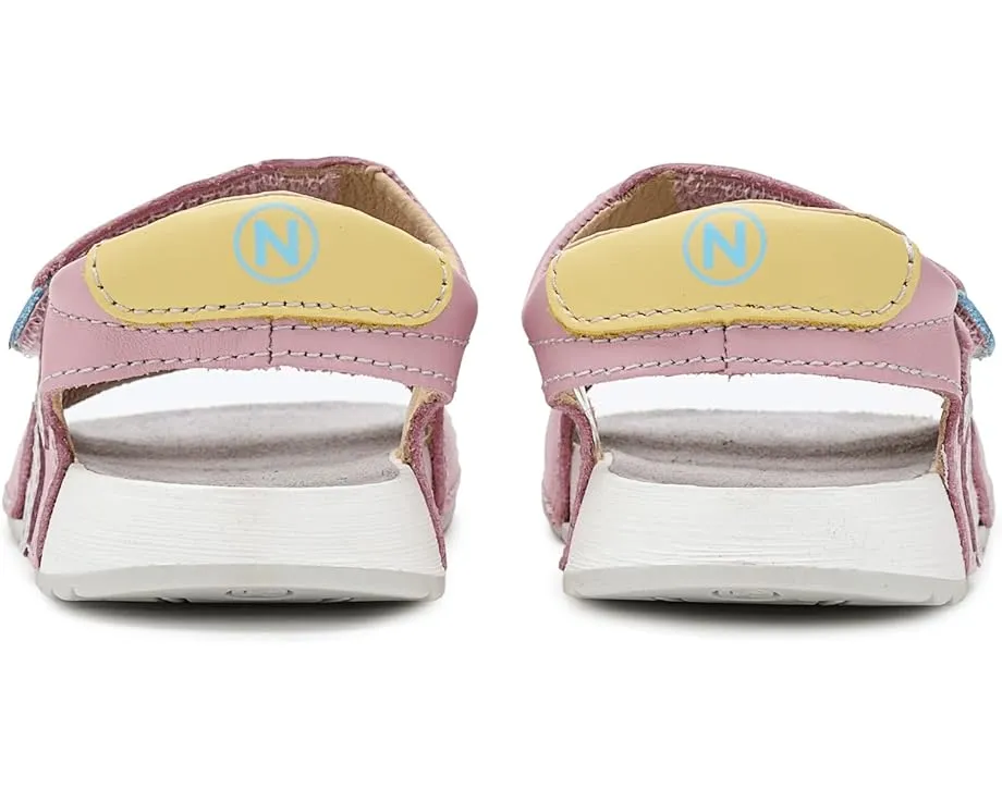 Сандалии Naturino Jompo для детей с открытым носком и застежками липучками