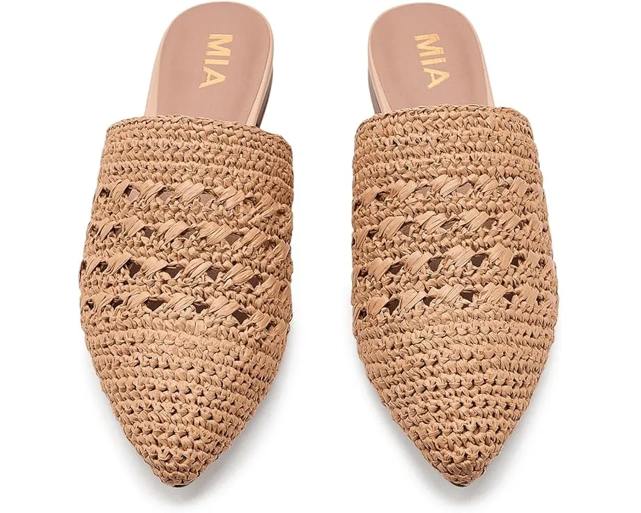 Мюли MIA Jany с плетеным верхом и заостренным носком