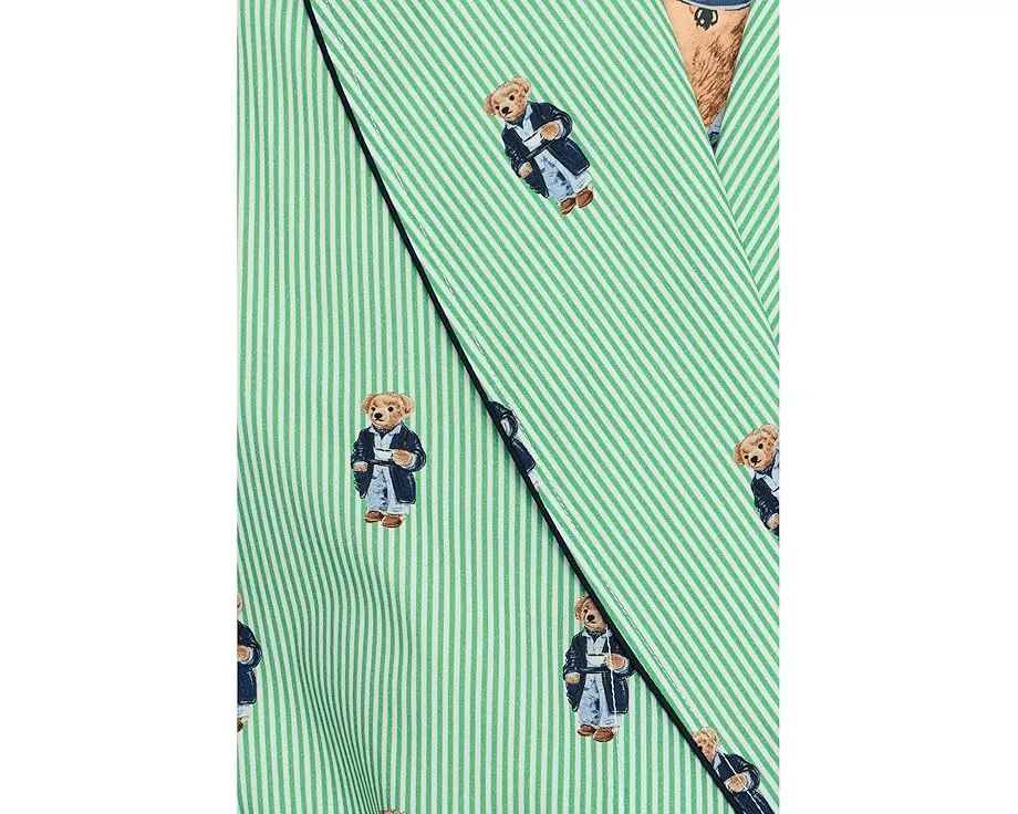 Халат Polo Ralph Lauren Woven Bear с принтом медведей