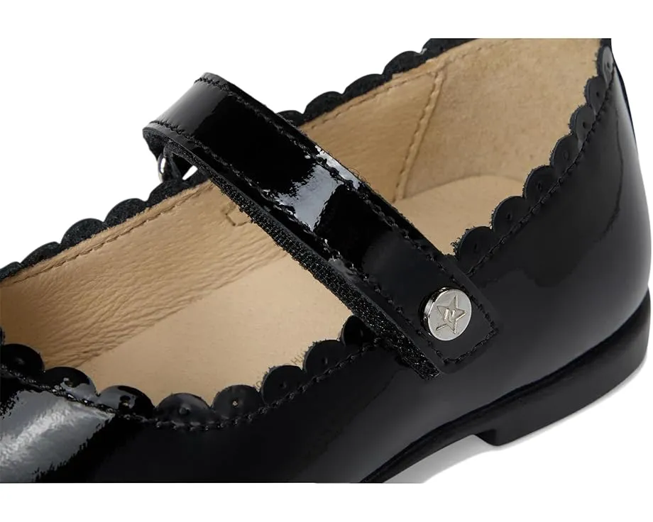 Туфли Naturino Jelki 2 для малышей и детей из мягкой кожи с фиксацией на липучке