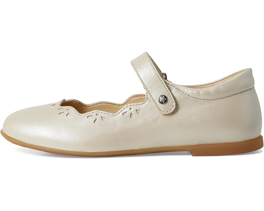 Детские балетки Naturino Olya с перфорацией и ремешком на липучке