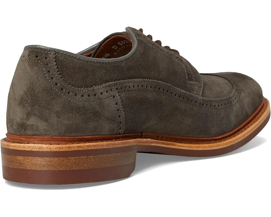 Туфли Allen Edmonds Winstonmok Derby из замши с контрастной строчкой