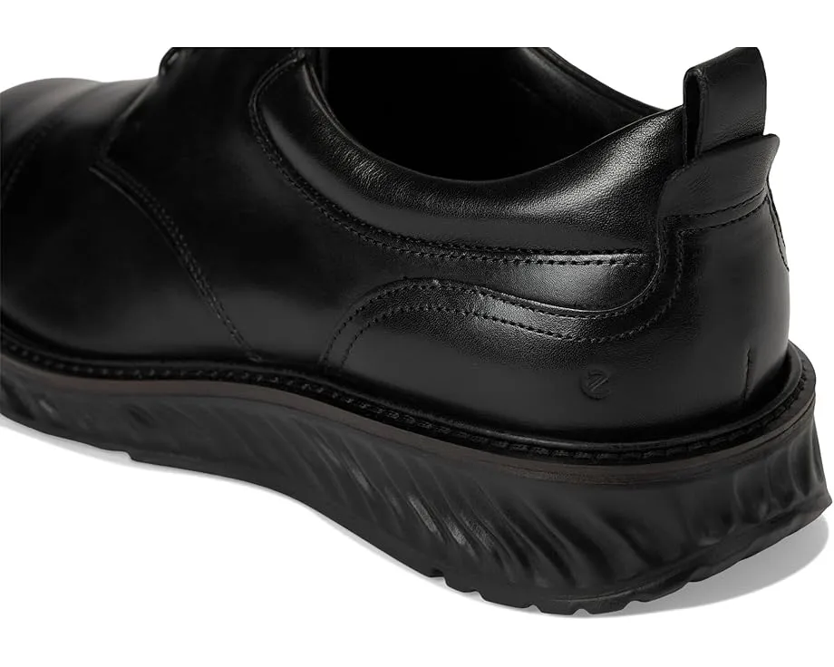 Туфли ECCO ST.1 Hybrid Cap Toe Oxford на шнуровке черные