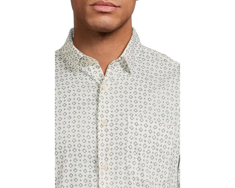 Рубашка с коротким рукавом Movement Monterrey из смеси Supima хлопка Faherty