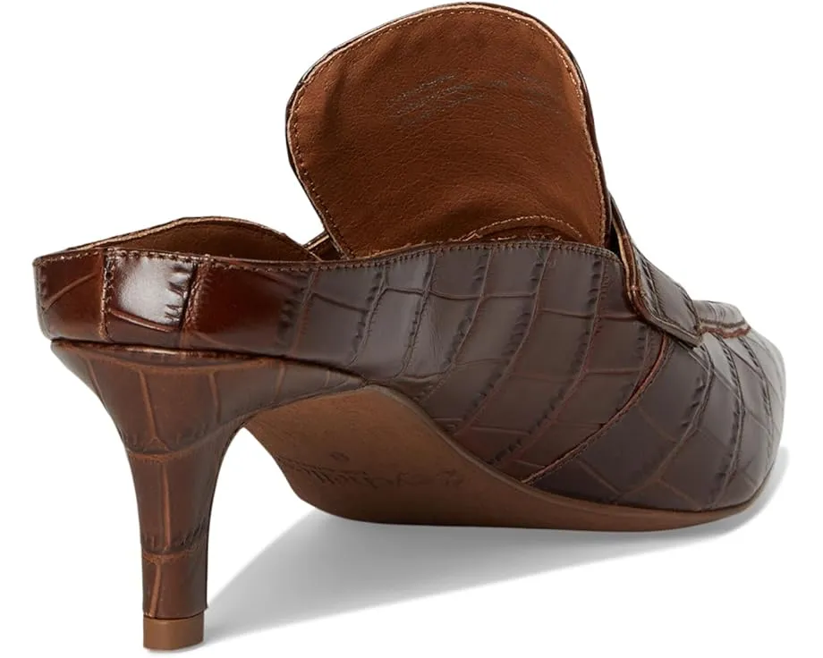 Мюли Seychelles Stunner из кожи под крокодила с пенни-лофер деталями