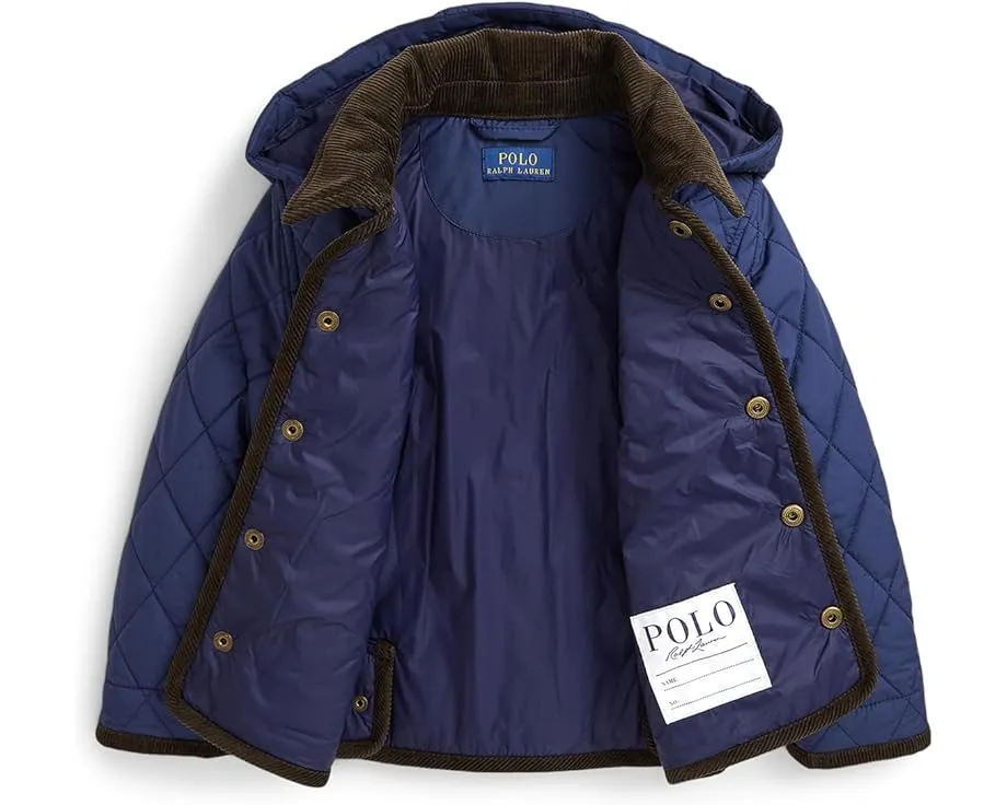 Куртка амбарная с капюшоном Polo Ralph Lauren Kids для малышей и детей
