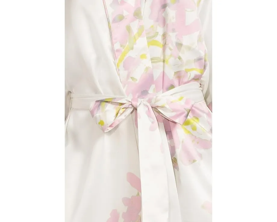 Халат-кимоно Natori Sumi-E длиной 36 дюймов (91.44 см) с поясом