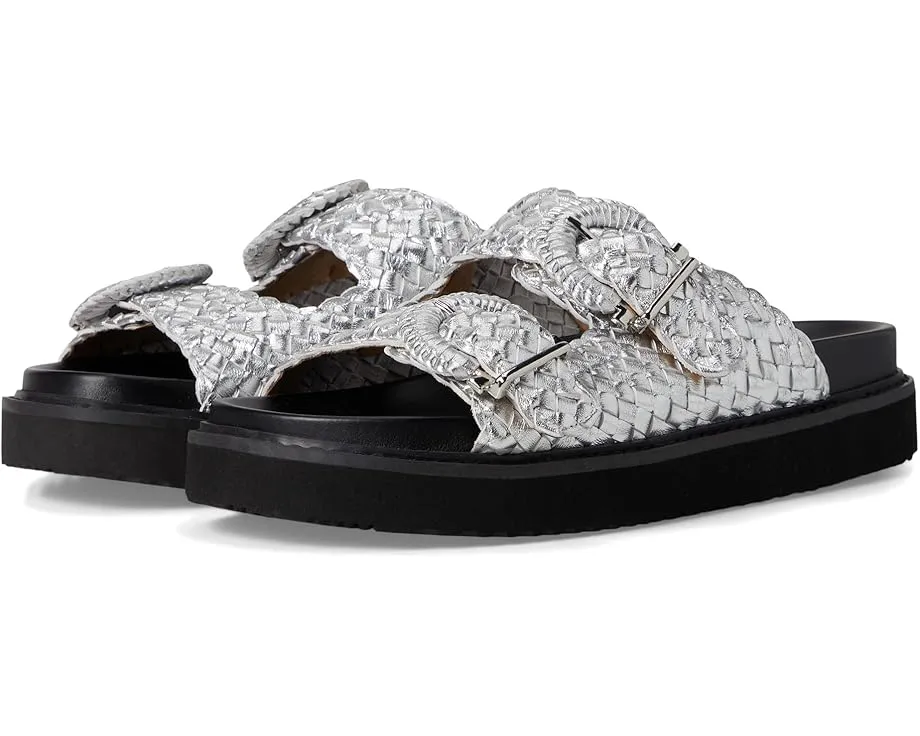 Сандалии Marc Fisher LTD Auggie с плетеными деталями и двумя пряжками