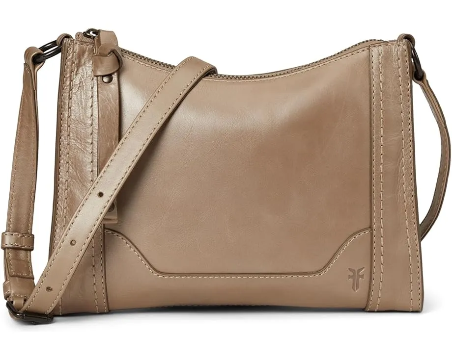 Кожаная сумка через плечо Frye Melissa Zip Crossbody с регулируемым ремнем