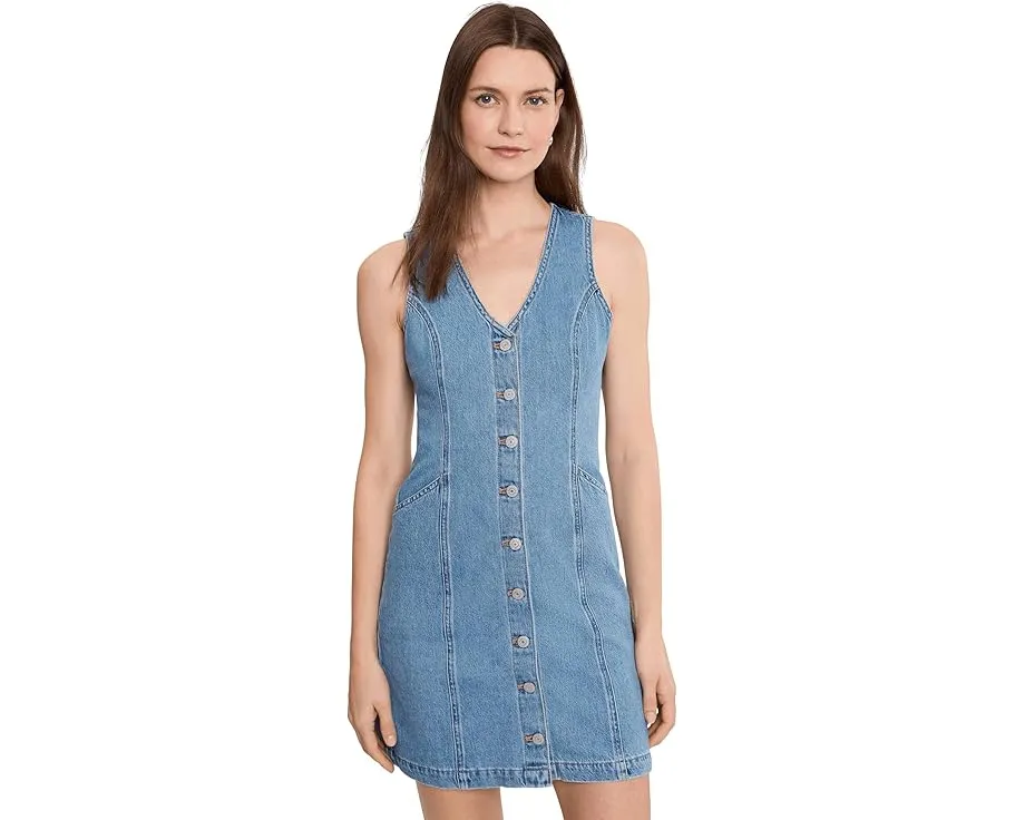 Платье-жилет Levi's® Womens Vianna из денима с застежкой на пуговицы