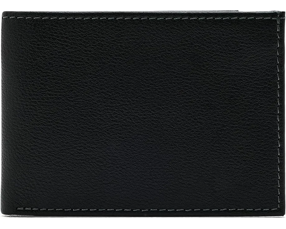 Кожаный бумажник Boconi Garth Slimster Bifold с RFID защитой