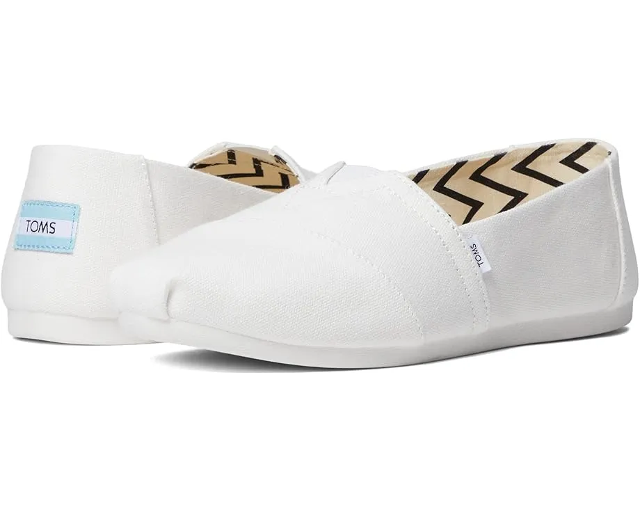 Классические альпаргаты TOMS с текстильным верхом и резиновой подошвой