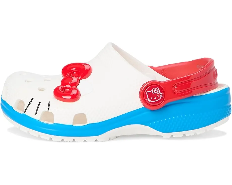 Crocs Классические сабо Hello Kitty IAM для малышей с charms Jibbitz