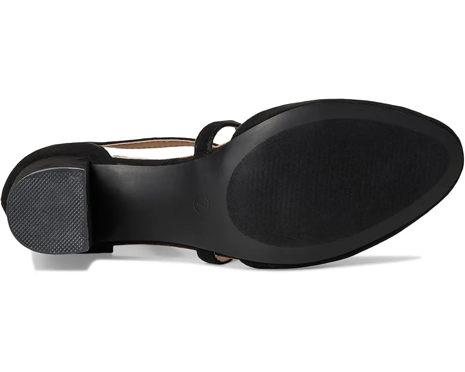 Туфли Journee Collection Foster на устойчивом каблуке с перекрестным ремешком