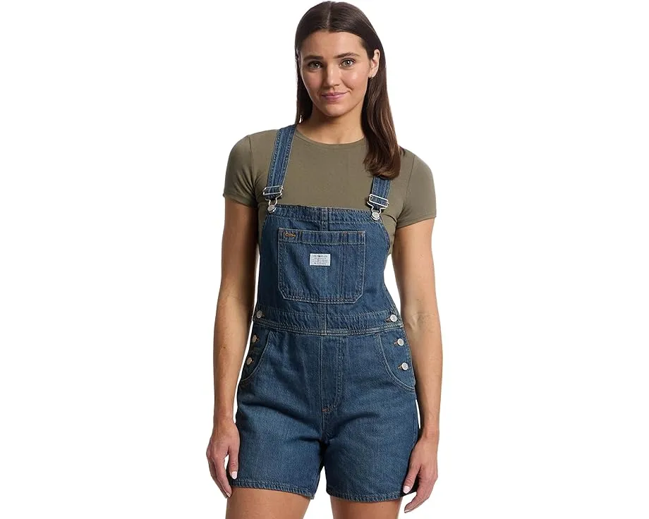 Комбинезон-шорты Levi's® Premium Utility с регулируемыми подтяжками и карманами