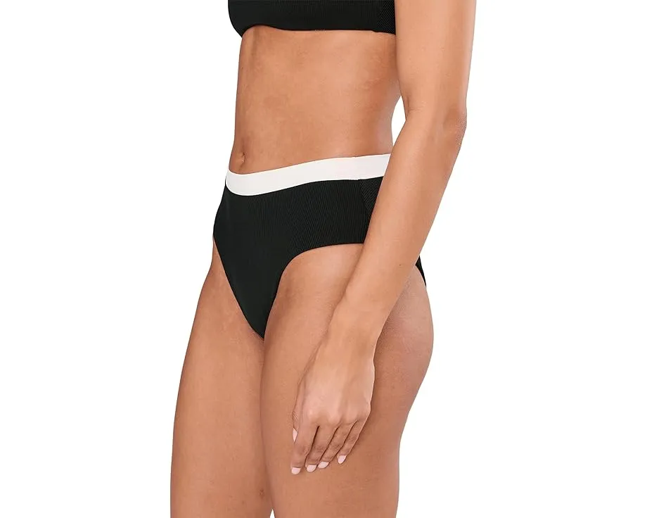 Купальник L*Space Misha Bottom Classic с высокой талией и комбинированной тканью