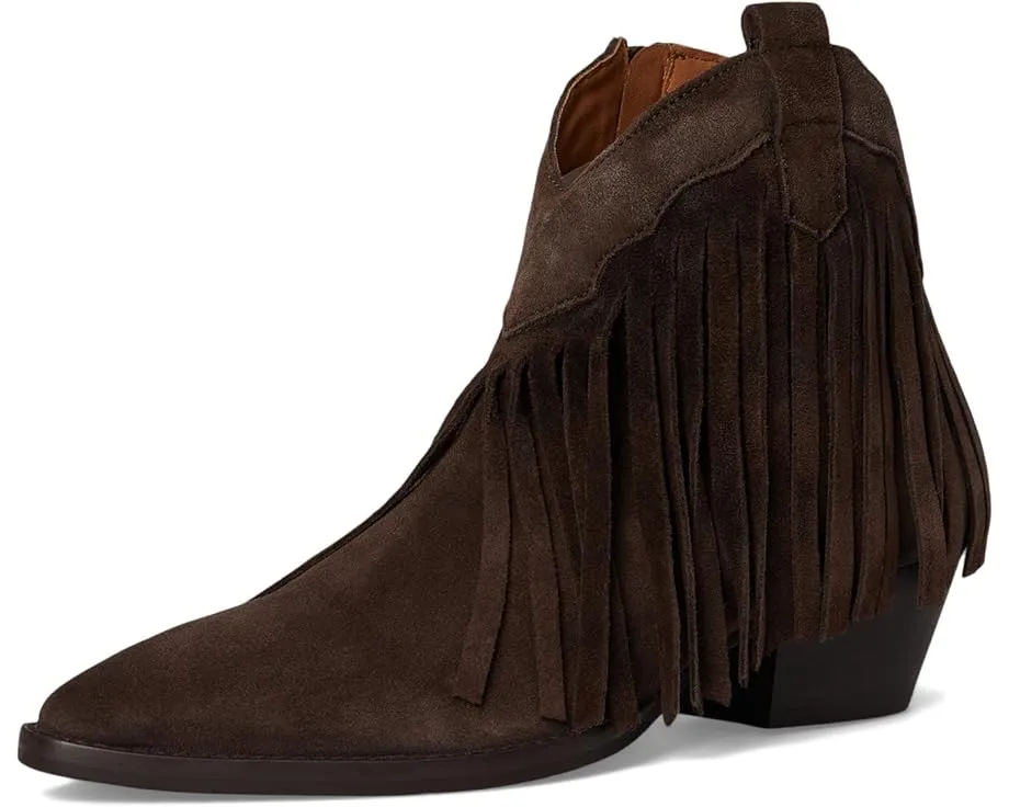 Ботильоны Seychelles Easy Come Easy Go из мягкой замши с бахромой