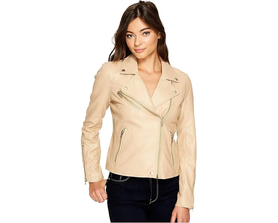 Косуха Blank NYC из искусственной кожи с рельефными швами